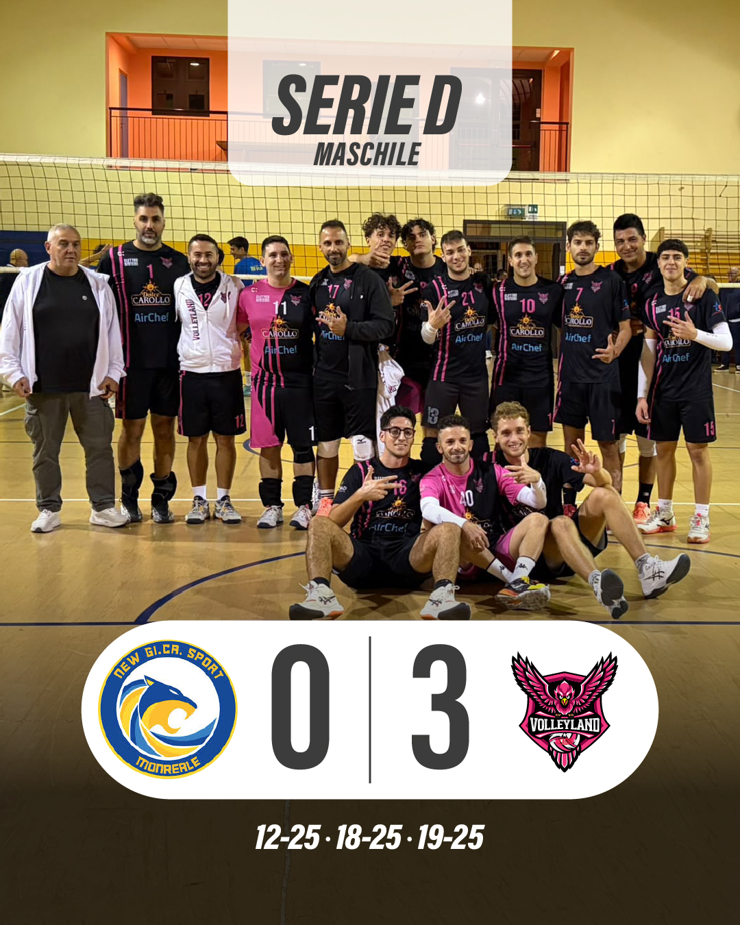 Risultati - Serie D Maschile_24.10.26