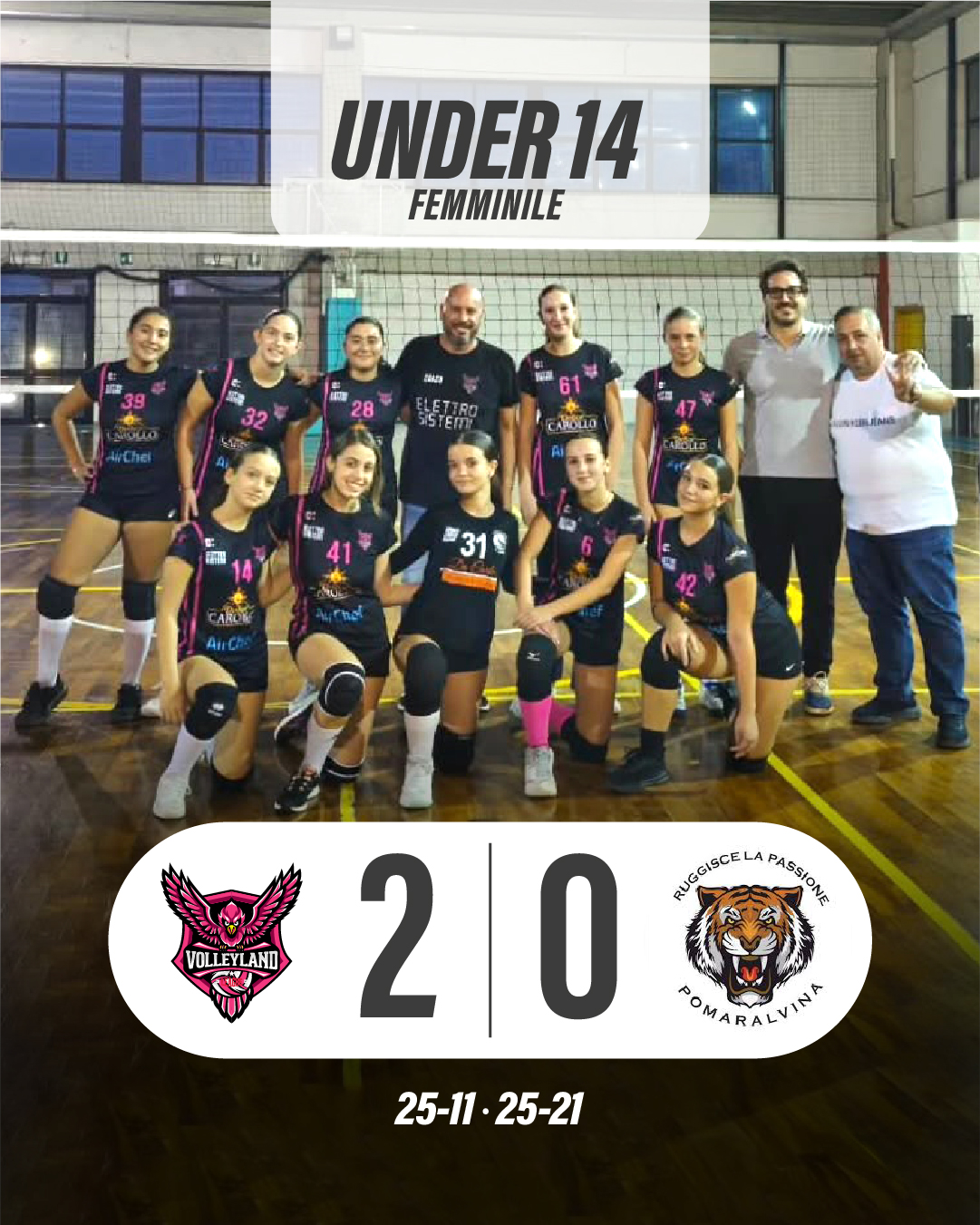 Risultati - Under 14 Femminile_23.10.26